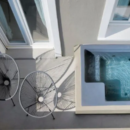 Delightful Santorini Villas | 4 Bedrooms | Killua | Spacious Terraces With Hot Tubs |